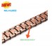 Медна магнитна гривна с двуредов магнит MLI-41003